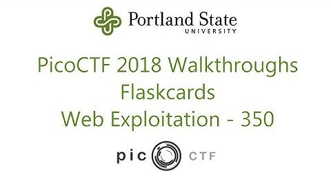 PicoCTF 2018 - Flaskcards