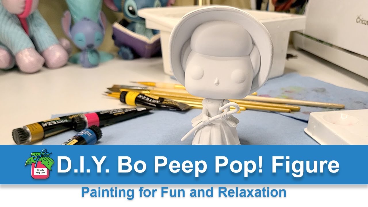 D.I.Y. Bo Peep Funko Pop! Figure Painting for Fun and Relaxation