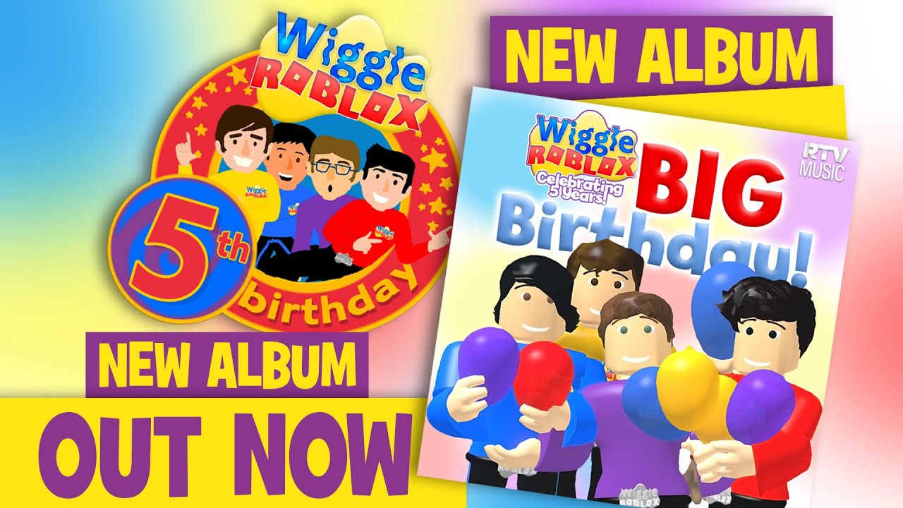 Wiggleroblox Big Birthday Album Out Now Youtube - wiggly smile roblox