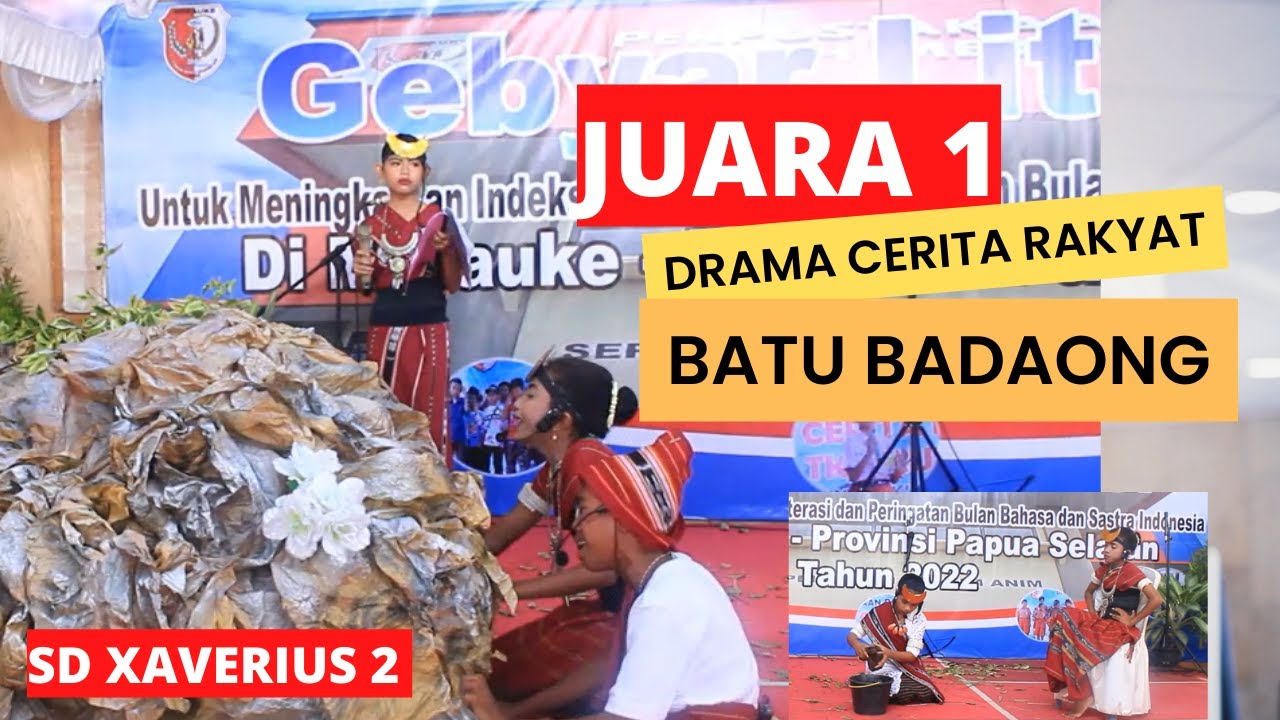 JUARA 1 LOMBA DRAMA CERITA RAKYAT NUSANTARA//BATU BADAONG//KEPULAUAN TANIMBAR//PERPUSTAKAAN DAERAH.