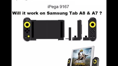 ipega 9167 Android 10 on Samsung A7 & A8