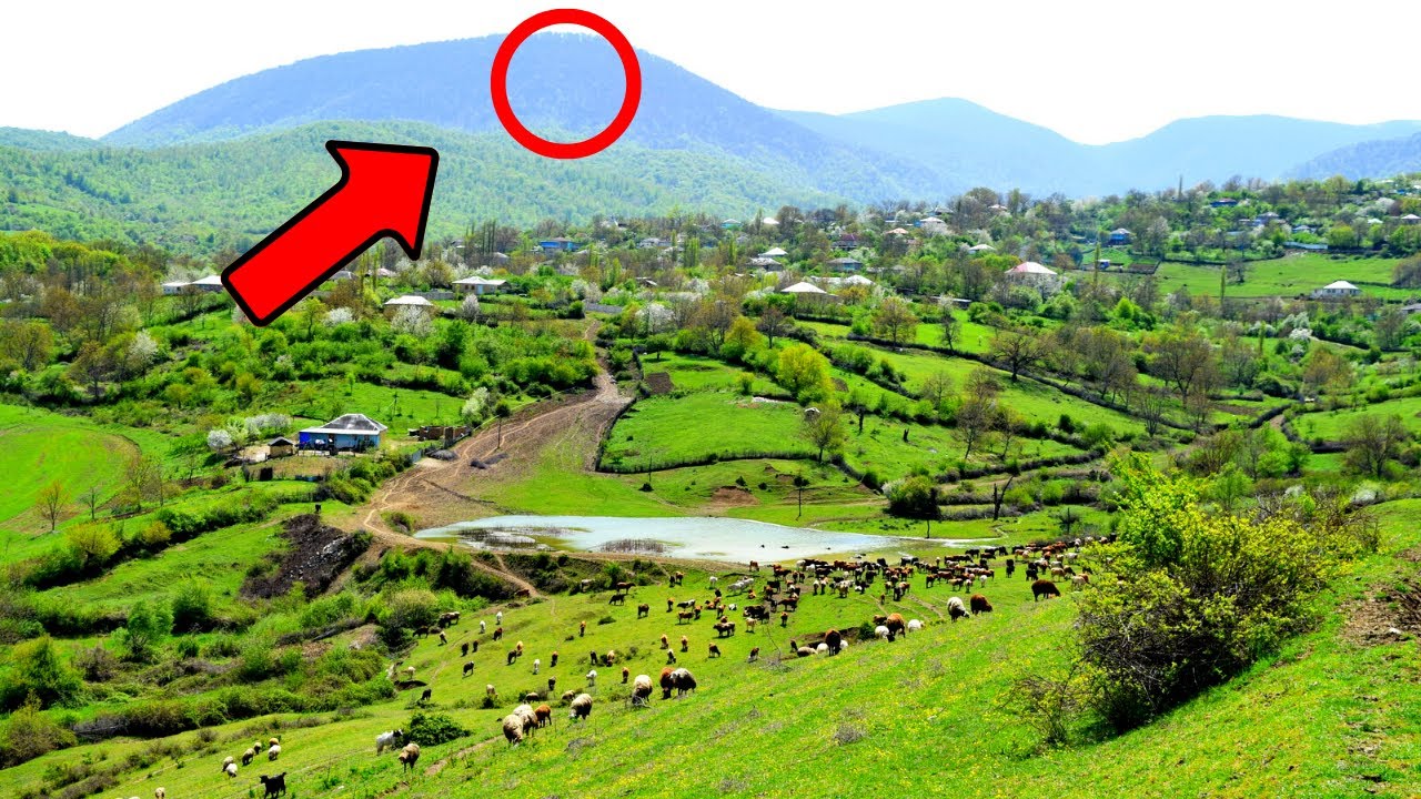 Azərbaycanda SİRLİ GÖL - Dağda yerləşən, yolu olmayan Əmbil gölü