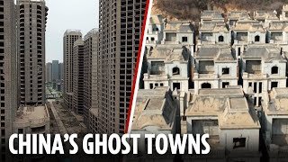 Apocalyptic scenes reveal vast cities of ROTTING tower blocks and shopping malls across China