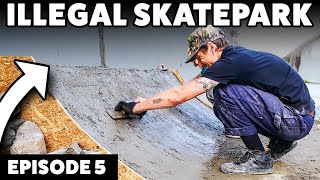 Building A Secret DIY Skatepark