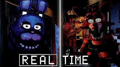 LA VERSION DEFINITIVA de FNAF en TIEMPO REAL | JUEGO COMPLETO ESPAÑOL LATINO