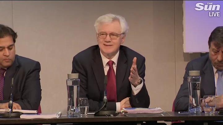 David Davis proposes EU-UK trade deal for post-Brexit Britain