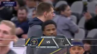 San Antonio Spurs vs. Denver Nuggets Full NBA Game Highlights - March 4, 2019
