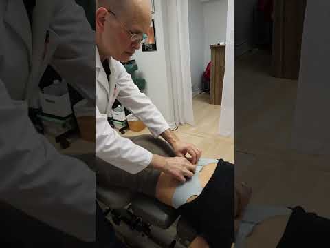 Major Cracking Noise From Pulling Patient’s Skin!? #chiropractic #cracks