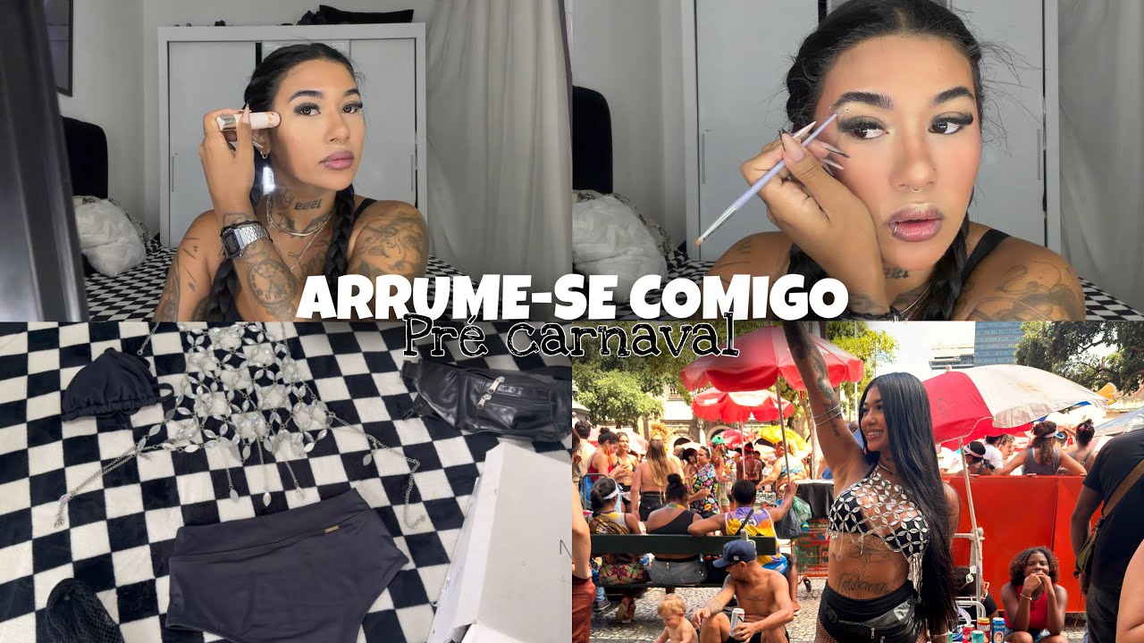 ARRUME-SE COMIGO PARA CURTIR O PRÉ CARNAVAL 