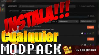 Cómo Instalar ATM 6, Omnifactory y cualquier modpack de minecraft PREMIUM y NO PREMIUM | [2021]