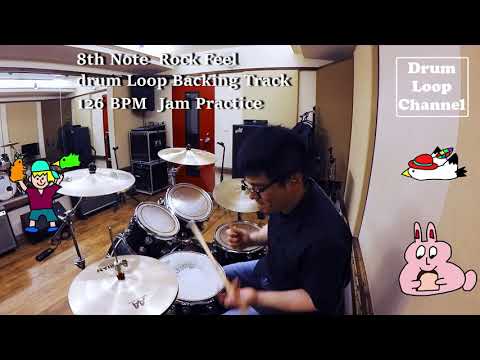 (really)-play-8th-no-rock-feel-drum-loop-backing-track-126-bpm-jam-practice