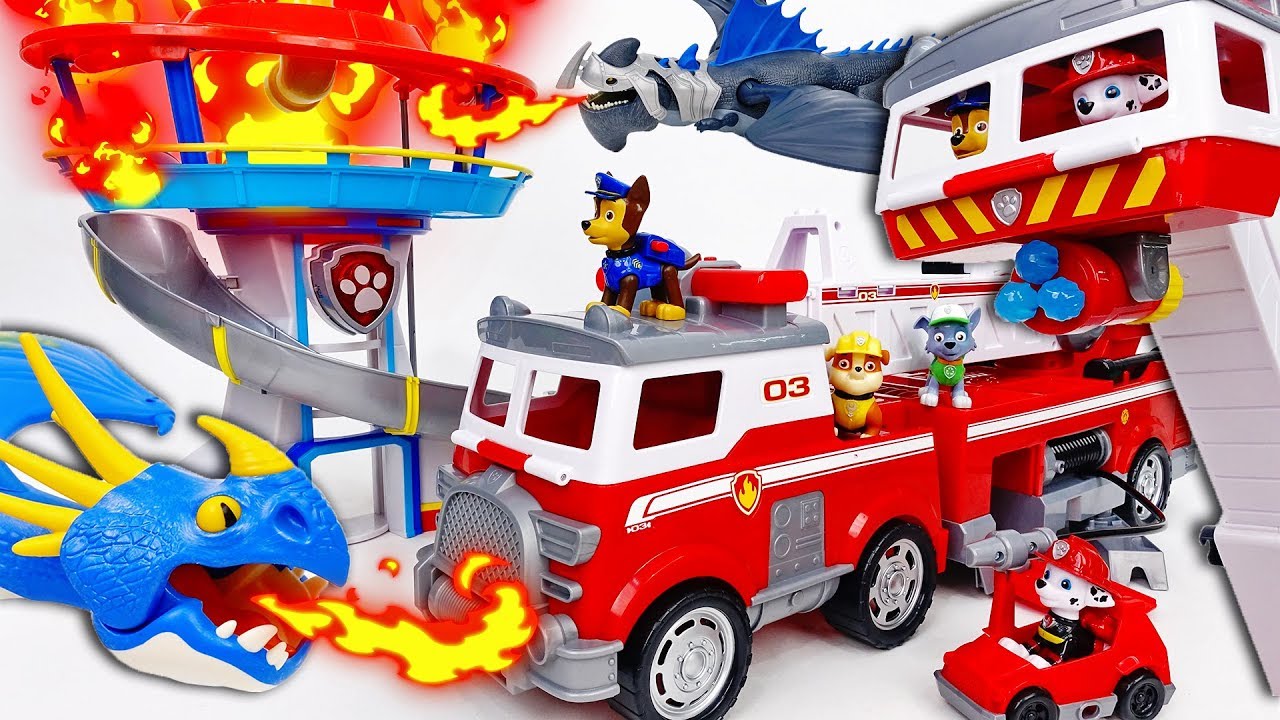 ultimate rescue fire truck target Lookout Tower Is On Fire~! We Need Ultimate Rescue Fire Truck - ToyMart TV
