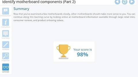 Advanced Hardware Lab 2-2: Identify Motherboard Components (Part 2)