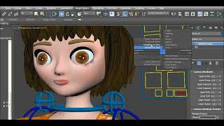 3ds MAX Model with  custom attributes