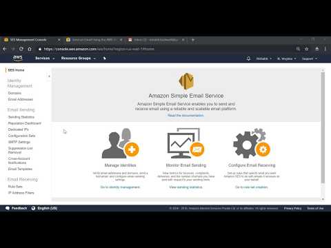 AWS SES | Amazon Simple Email Service | Send email using Java