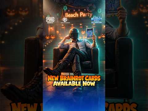 PUBG MOBILE | New Brainrot Cards available now thumbnail