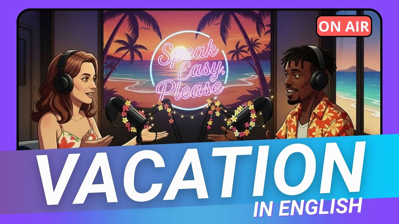 🏖️ Talk About Your Vacation | English Speaking Practice