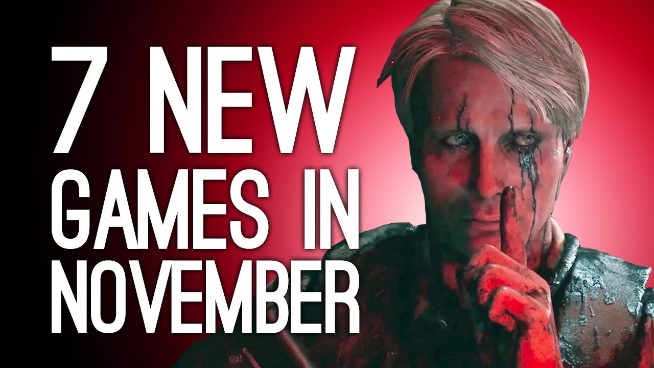 7 New Games Out in November 2019 for PS4, Xbox One, PC, Switch