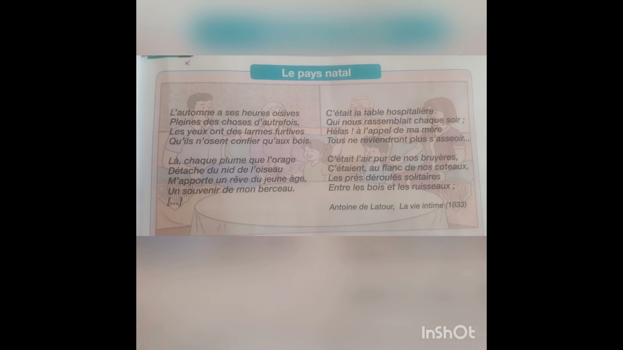 le pays natal (pour communiquer en Français  5 année page25
