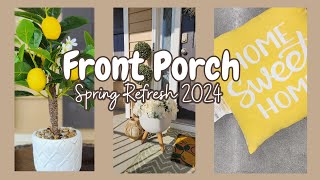 Spring Front Porch Refresh | Spring Decor 2024