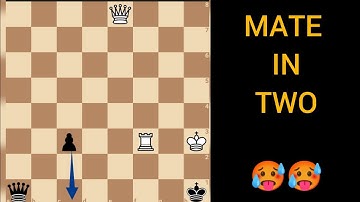 MATE IN TWO, this will trouble your brain!