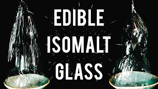 How to make EDIBLE isomalt GLASS at home❔ | Fine Dine at Home