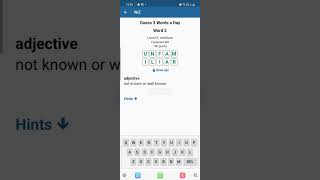 WIZ - Word Quiz - Guess 3 English Words a Day #4-180 screenshot 5