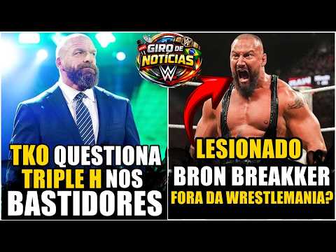 BREAKING NEWS!!! BRON BREAKKER INJURED AND TRIPLE H QUESTIONED BY TKO BEHIND THE SCENES!!!