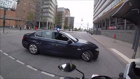 Supermoto - Polizei - Videowagen - -So sollte man es NICHT machen