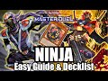 Ninja  easy guide  decklist yugioh master duel