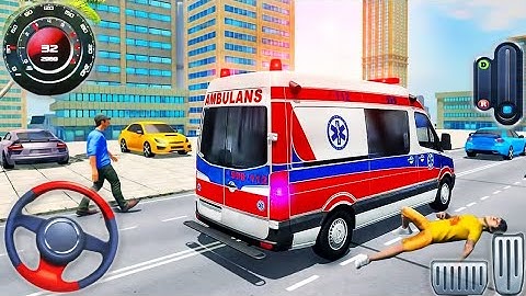 Emergency Ambulance Simulator | City Hospital Ambulance Game | Android GamePlay