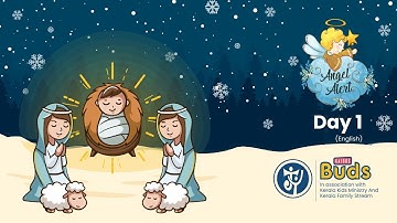 Day 1 | ANGEL ALERT | Advent preparation (English) #christmas#kids#kidsprogram#craft