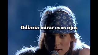 Guns N' Roses - Sweet Child O' Mine (subtitulado al español)