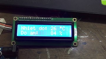 Đo cảm biến nhiệt độ-độ ẩm bằng DHT11