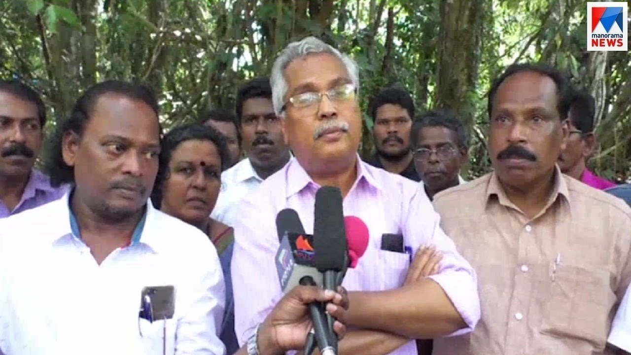 North Paravoor Shanthivanam - protest