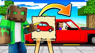 Podemos Dibujar Cualquier Cosa en Minecraft!