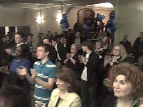 Mark Lesko victory speech, Portuguese American Cen...