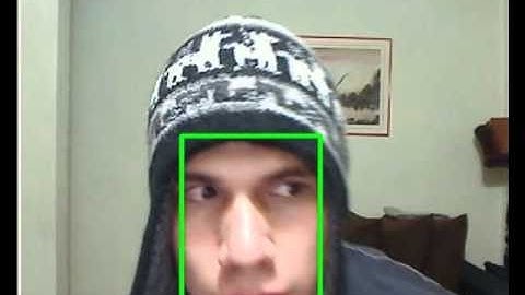 color based face detector using OpenCV