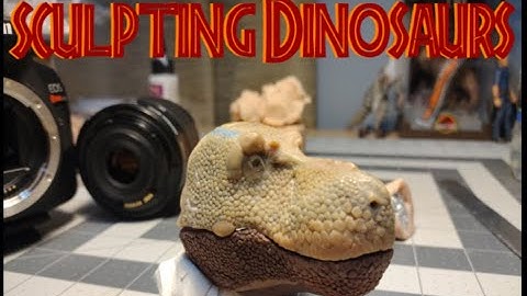 Sculpting Dinosaurs episode 1| T.rex part 1 (redux)