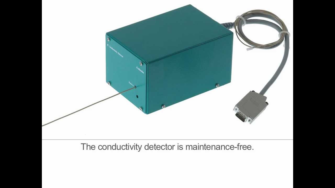 Эффективность детектора. Хроматограф ионный Metrohm 761 Compact ic. Conductivity Detector. Ion xromatografiya Metrohm. CHS-01ta.