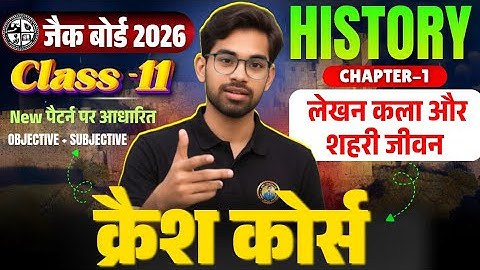 Class 11 History | Objective+ Subjective | Class 11 Vvi Important Question 2026 | Jac Board Class 11