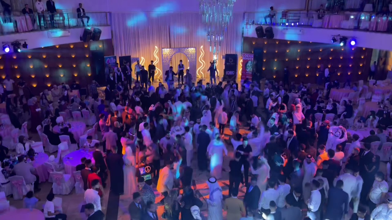 حفلة تخرج كلية الاسراء الجامعة هندسة الحاسبات حسام الماجد و حناطة