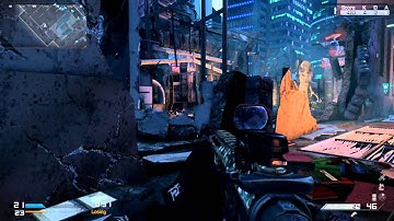 COD GHOST, BOT MATCH ( HARDENED ) , FREEFALL map