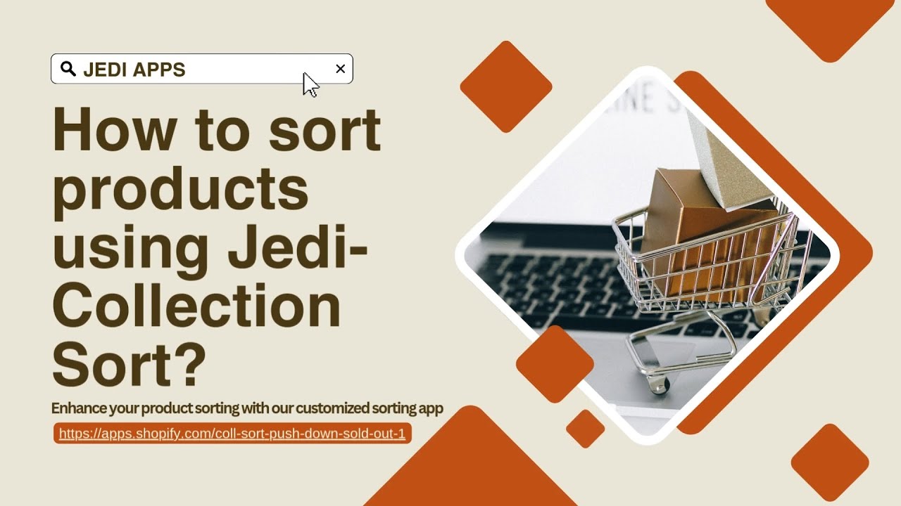 How To Sort Products Using Jedi-Product & Collection Sort? - YouTube