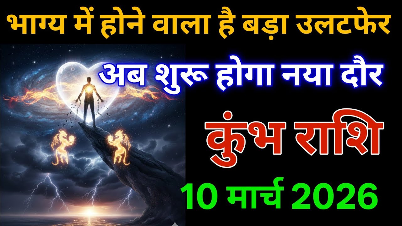 अब शुरू होगा समय नया दौर | भाग्य में होने वाला है बड़ा उलटफेर।kumbh rashi.