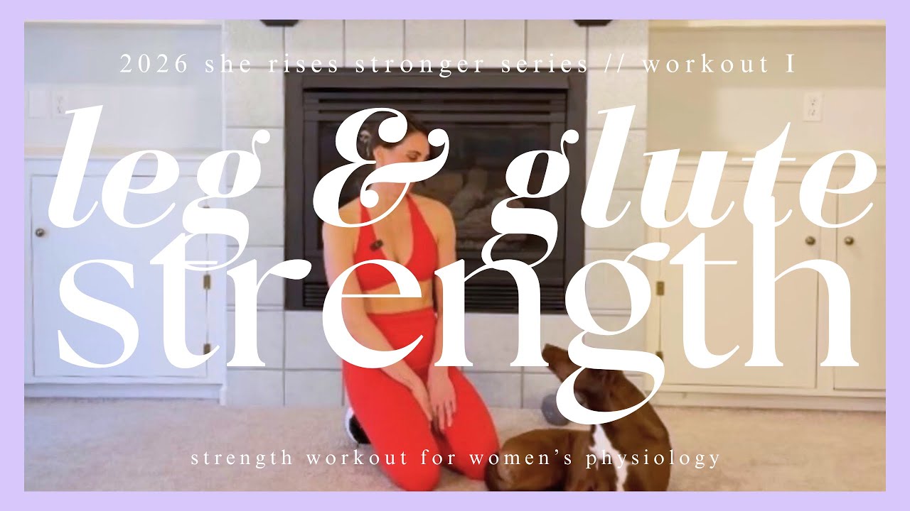 Best Glute Strength Workout for Women ✨ Hip Thrusts, Split Squats & RDLs 