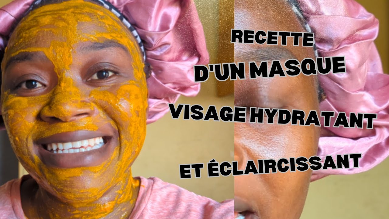 Le secret d'une peau éclatante : masque curcuma & aloe vera maison ! 🌟