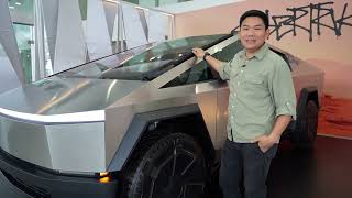 ไปชมตัวจริง Tesla Cybertruck กระบะไฟฟ้าที่เหลี่ยมเยอะจริงๆ