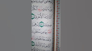 ما معنى كلمه "ضيزى"#سورة #النجم