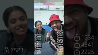 Crack the code 🔥❤️ #couplechallenge #couple #viral #shorts #funnyvideo #game #fun #fypシ